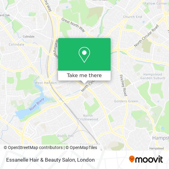 Essanelle Hair & Beauty Salon map