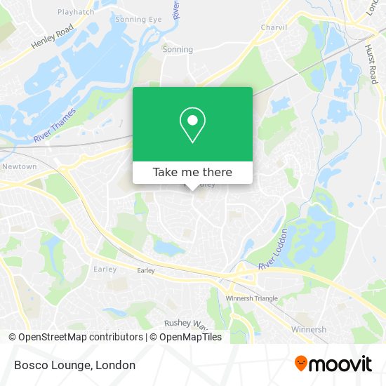 Bosco Lounge map
