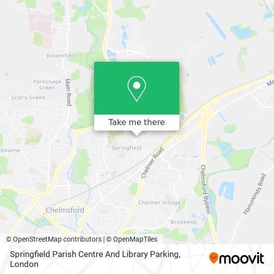 Springfield Parish Centre And Library Parking map