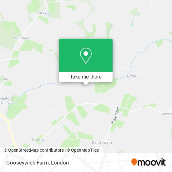 Gooseywick Farm map