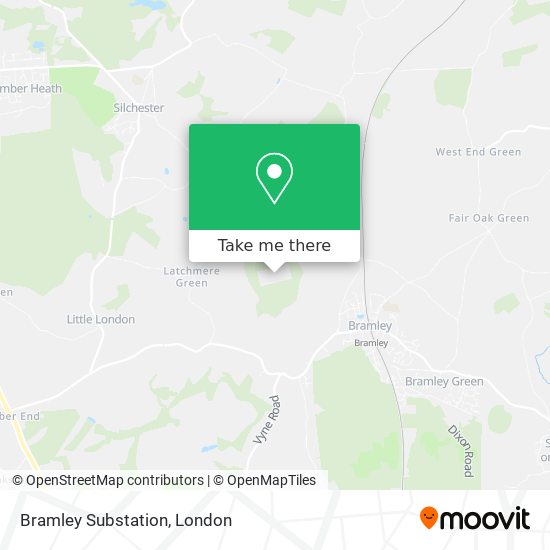 Bramley Substation map