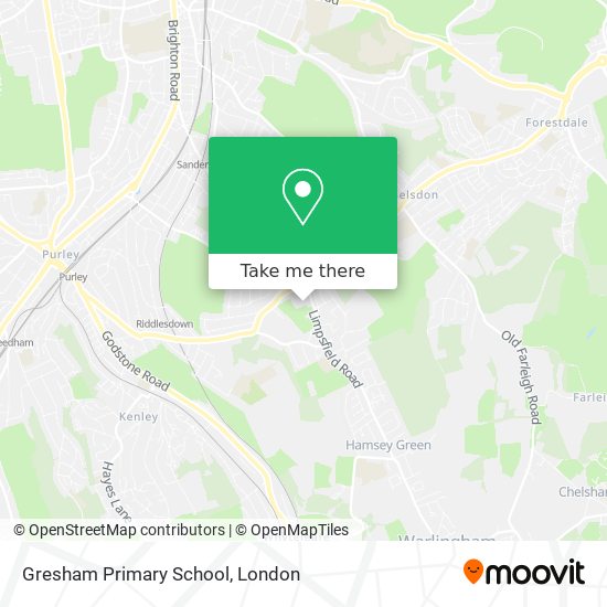 Gresham Primary School map