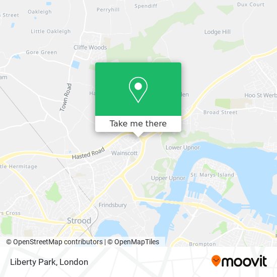 Liberty Park map