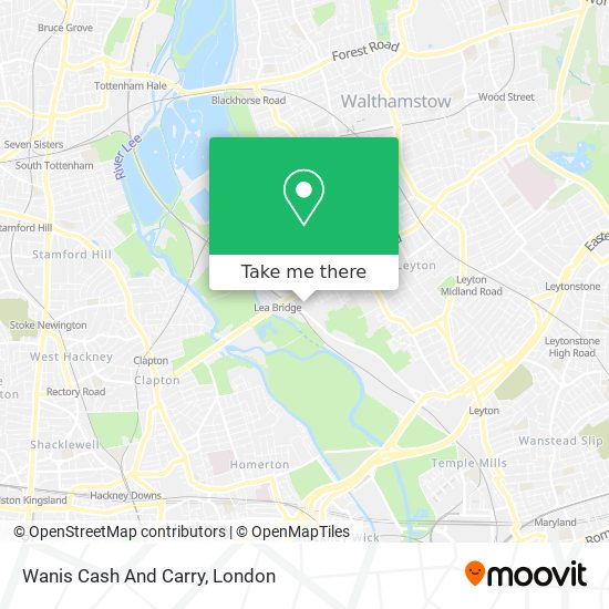Wanis Cash And Carry map