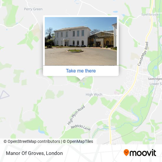 Manor Of Groves map