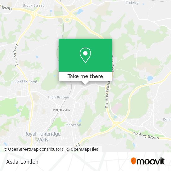 Asda map