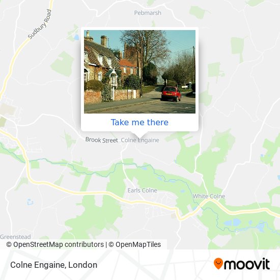 Colne Engaine map
