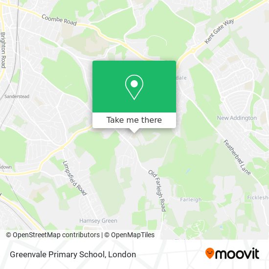 Greenvale Primary School map