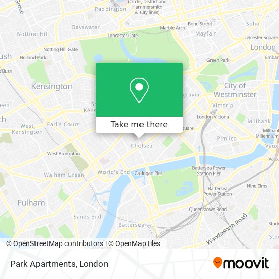 Park Apartments map