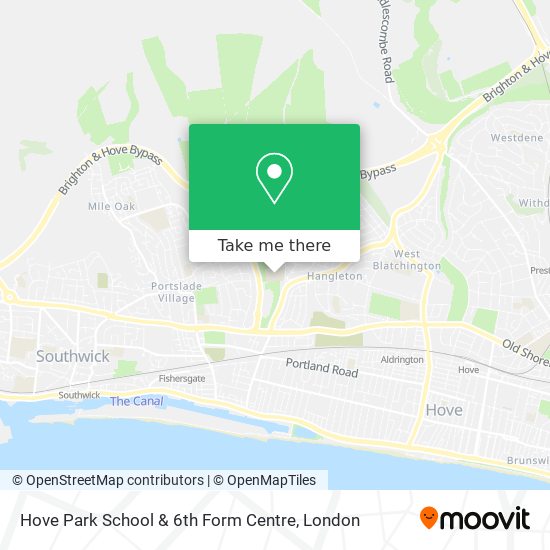 Hove Park School & 6th Form Centre map