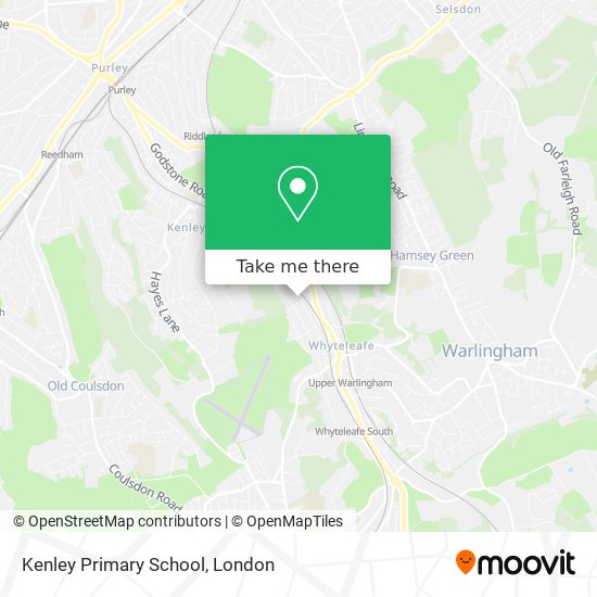 Kenley Primary School map