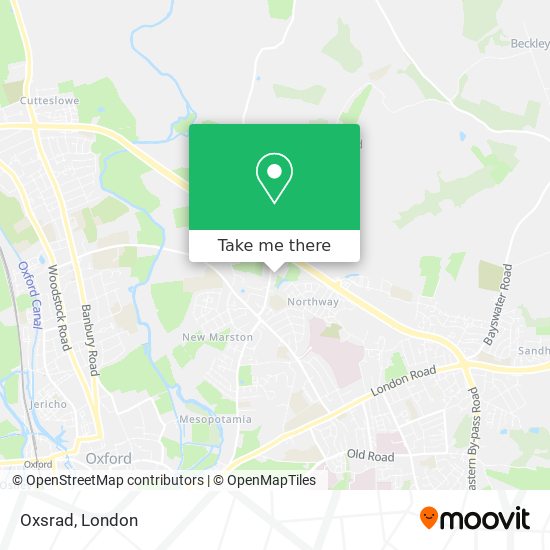 Oxsrad map