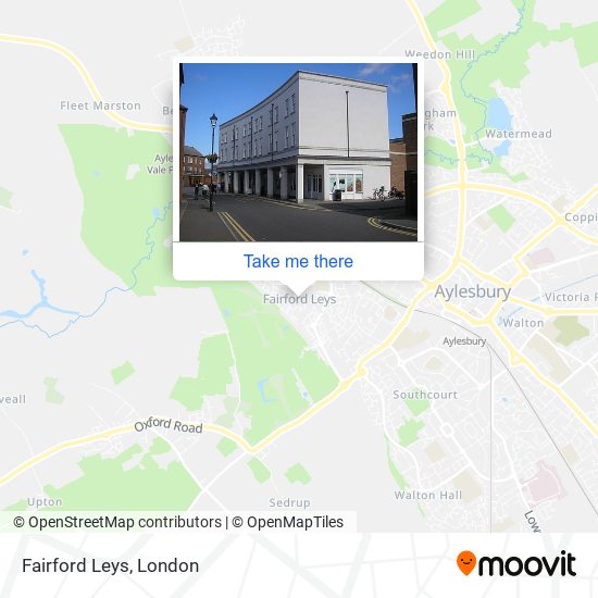 Fairford Leys map