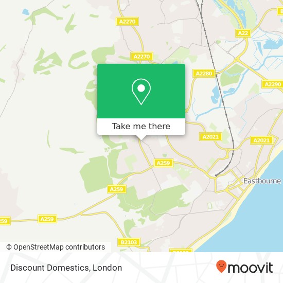 Discount Domestics map