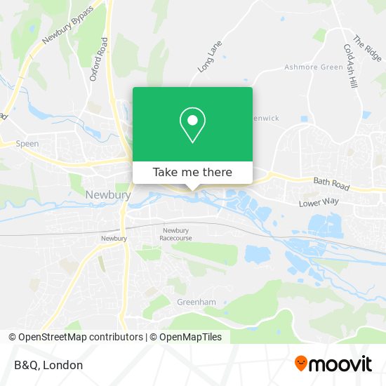 B&Q map