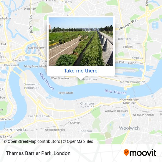How To Get To Thames Barrier Park In Silvertown By Bus Tube Train Or Dlr Moovit