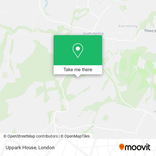 Uppark House map
