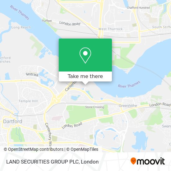 LAND SECURITIES GROUP PLC map