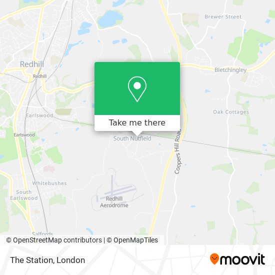 The Station map