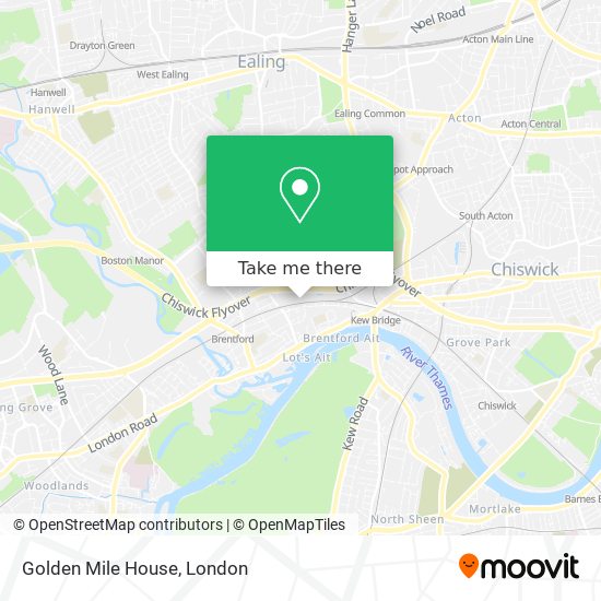 Golden Mile House map