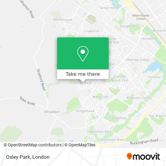 Oxley Park map