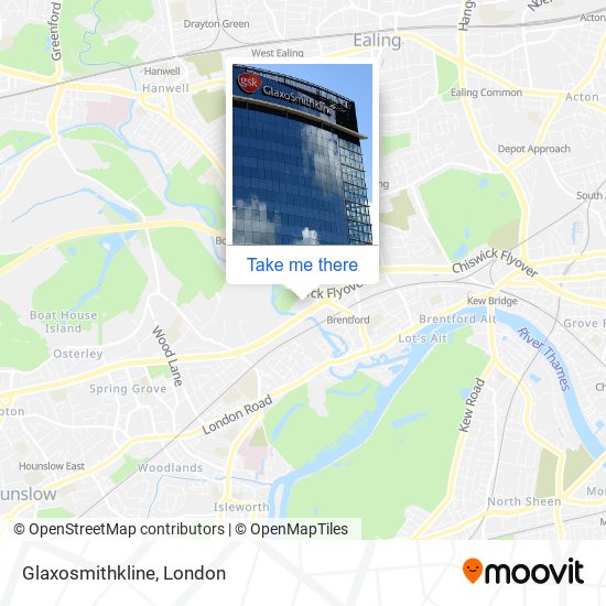 Glaxosmithkline map