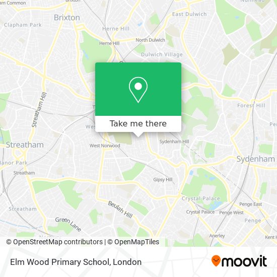 Elm Wood Primary School map