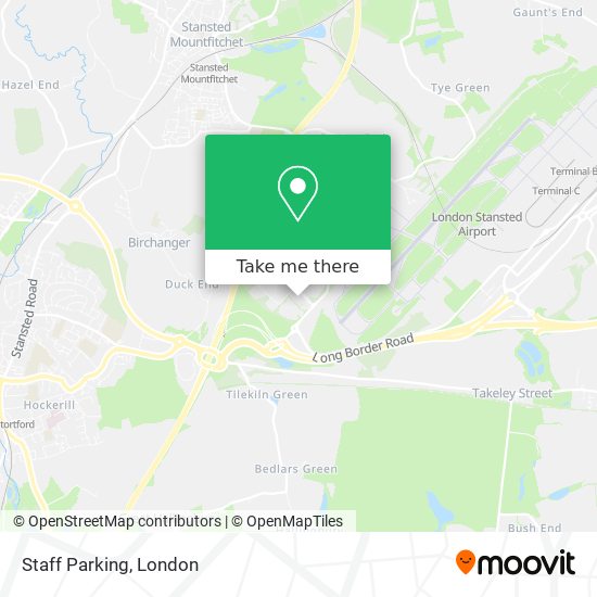 Staff Parking map
