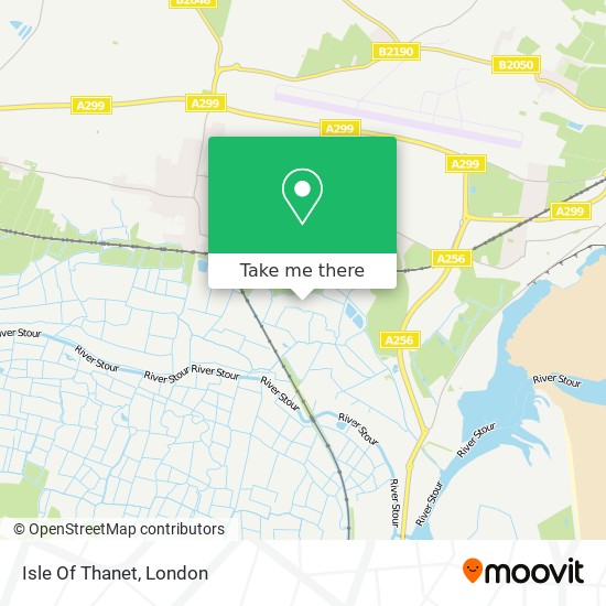 Isle Of Thanet map