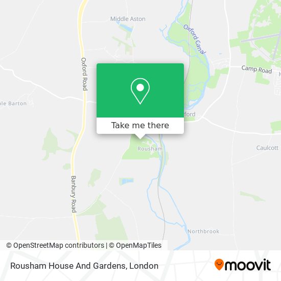 Rousham House And Gardens map