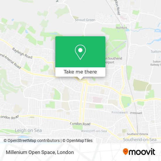 Millenium Open Space map