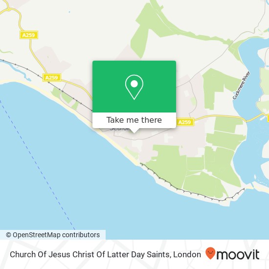 Church Of Jesus Christ Of Latter Day Saints map