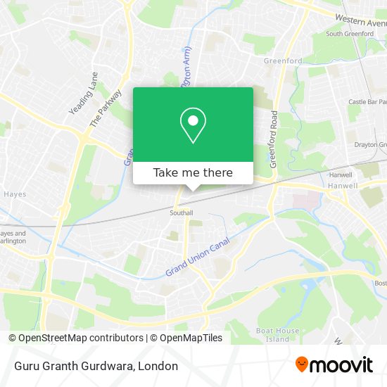 Guru Granth Gurdwara map
