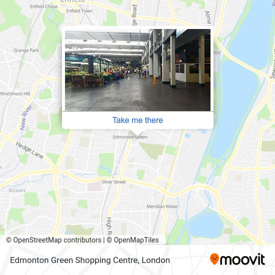 Edmonton Green Shopping Centre map