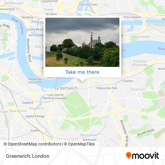 Greenwich map