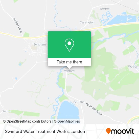 Swinford Water Treatment Works map