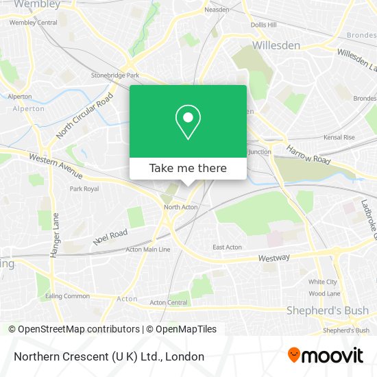 Northern Crescent (U K) Ltd. map