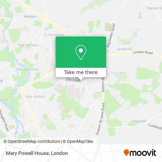 Mary Powell House map