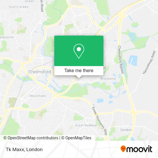 Tk Maxx map