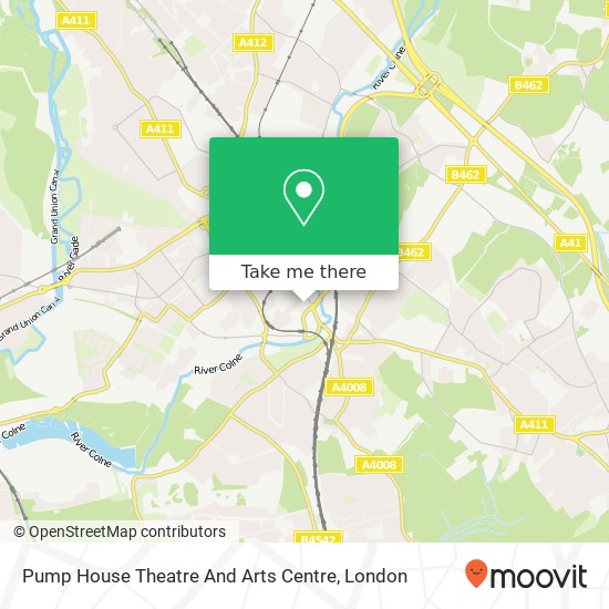 Pump House Theatre And Arts Centre map