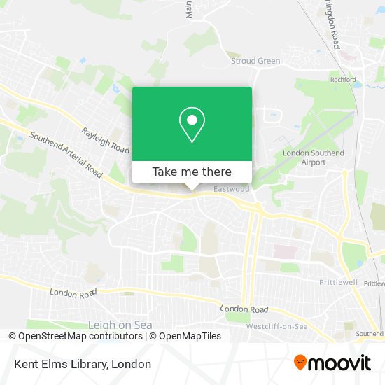 Kent Elms Library map