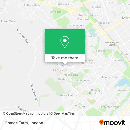 Grange Farm map