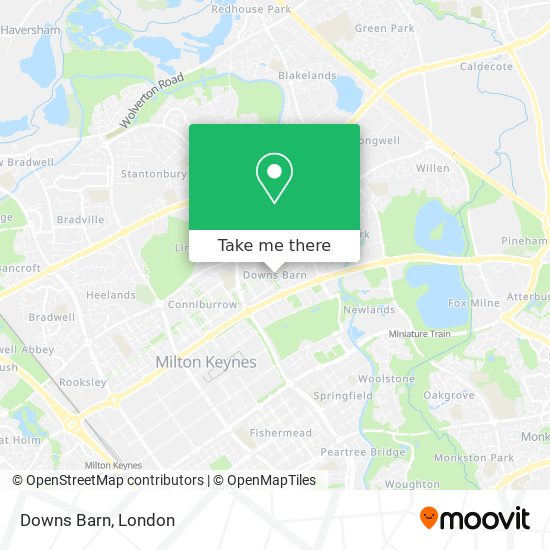 Downs Barn map