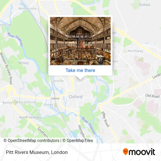 How to Get to Pitt Rivers Museum in Oxford by Bus or Train?