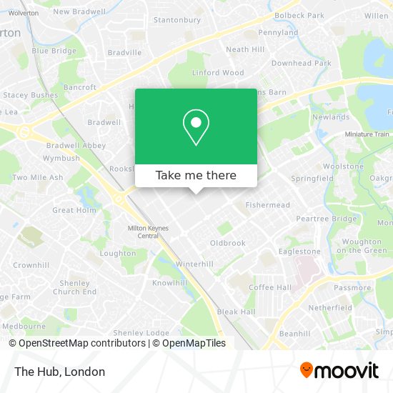 The Hub map