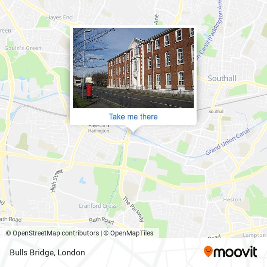 Bulls Bridge map