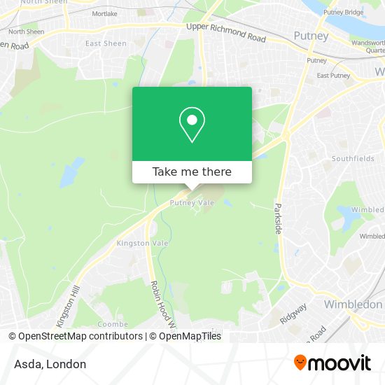 Asda map