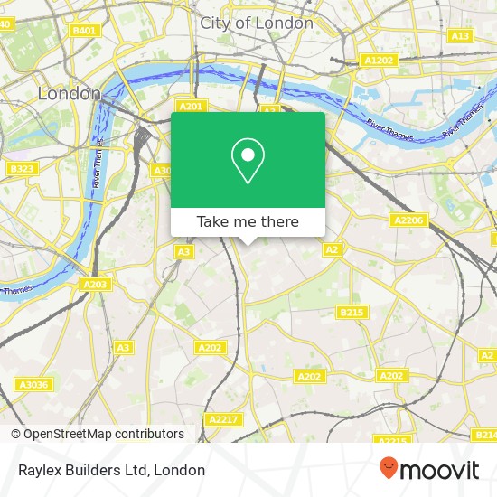 Raylex Builders Ltd map
