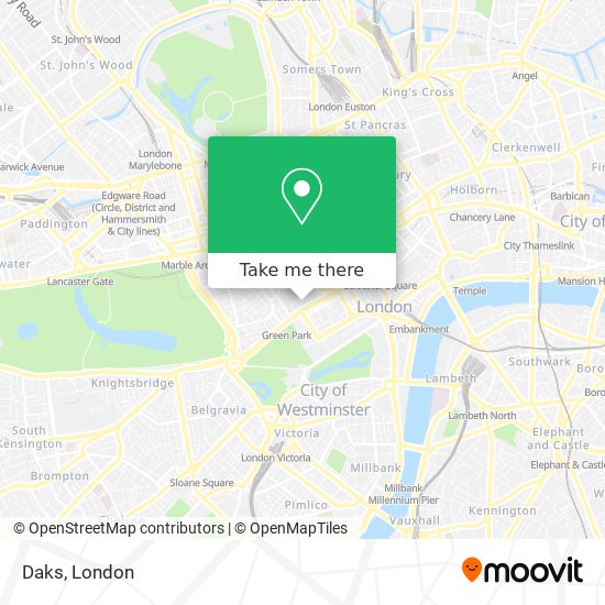 Daks map