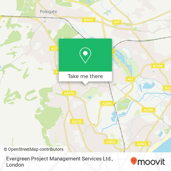 Evergreen Project Management Services Ltd. map